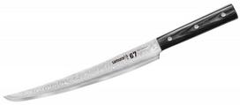peilis tanto - Samura DAMASCUS 67 Universal Kitchen Slicing knife Tanto 230mm - 1 nuotrauka