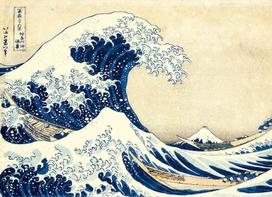 clementoni puzzle 1000 - Clementoni Puzzle Hokusai The Big Wave 1000pcs 39378 - 2 nuotrauka