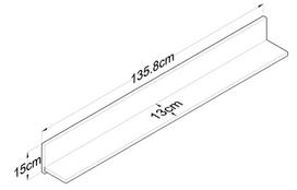 x e5 - Kalune Design Sienos lentyna E5 - 226. - 7 nuotrauka
