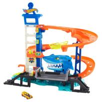 hot wheels garazas - Automobilių trasa Hot Wheels Ryklys - 1 nuotrauka