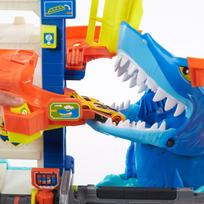 hot wheels garazas - Automobilių trasa Hot Wheels Ryklys - 4 nuotrauka