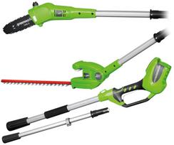 akumuliatorines zirkles - Greenworks G40PSH - 1 nuotrauka