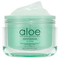 holika holika aloe soothing essence - Holika Holika Aloe Soothing Essence 80% Moist Cream Drėkinamasis veido kremas su alavijų ekstraktu, 100ml - 2 nuotrauka