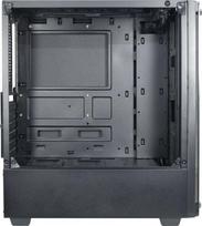 tech sp - Inter-Tech C-303 TG Black - 3 nuotrauka