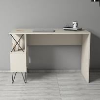 stalas 120 x 60 - Kalune Design Hommy Craft rašomasis stalas Extra, kreminis (Kreminis) - 3 nuotrauka