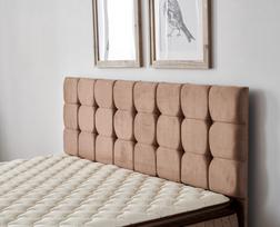 kalune design love - Kalune Design Vienas čiužinys, bazė ir galvos Helen - šviesiai ruda (80 x 180) - 4 nuotrauka