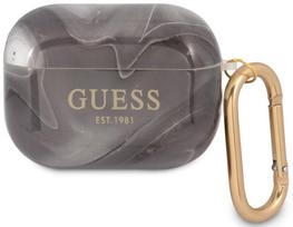 Guess GUAPUNMK Marble case for Airpods Pro Black