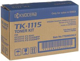 Toneris Kyocera TK-1115 | 1600 pages | Juodas | FS-1041 FS-1220 FS-1320