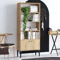 ruda knygu lentyna - Kalune Design Knygų lentyna Pollux - 2 nuotrauka