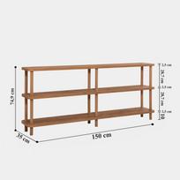 knygos home - Kalune Design Knygų lentyna Rajahas - 6 nuotrauka