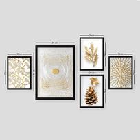 paveikslas remeli - Paveikslas Wallity SET_131 364LUL1193, 240 mm x 290 mm - 3 nuotrauka
