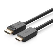 ugreen uno - Ugreen Uni-directional DisplayPort to HDMI cable 4K 30 Hz 3m Black - 1 nuotrauka