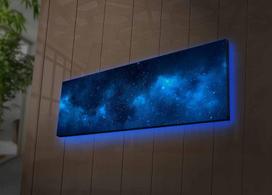 dekoratyvines sienos - Sienos dekoracija Wallity 3090NASA-017 254LED4317, 900 mm x 300 mm - 2 nuotrauka