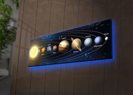 dekoratyvines sienos - Sienos dekoracija Wallity 3090NASA-021 254LED4321, 900 mm x 300 mm - 2 nuotrauka