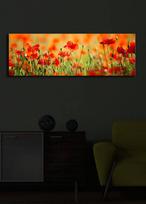 aguonos - Sienos dekoracija Wallity 3090İACT-13 239SHN1213, 900 mm x 300 mm - 2 nuotrauka