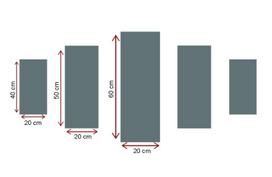 paveikslai 5 - Sienos dekoracija Wallity 5PMDF-64 223CHR1964, 1100 mm x 600 mm - 3 nuotrauka