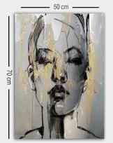 drobe tapybai - Paveikslas Wallity Canvas Painting 1286909035-5070 529TCR1699, 500 mm x 700 mm - 2 nuotrauka