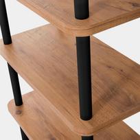 juoda knygu lentyna - Kalune Design Knygų lentyna Gala - juoda - 2 nuotrauka