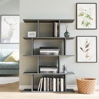 knygos home - Kalune Design Knygų lentynos Harmon - Anthracite - 2 nuotrauka