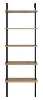 Kalune Design Knygų lentynos Piante - riešutų, juoda