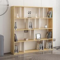 balta knygu lentyna - Kalune Design Knygų lentynos Hodbi - Oak, Baltas - 2 nuotrauka