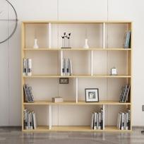 balta knygu lentyna - Kalune Design Knygų lentynos Hodbi - Oak, Baltas - 3 nuotrauka