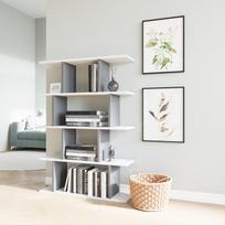 knygos home - Kalune Design Knygų lentynos Harmon - Anthracite, Baltas - 3 nuotrauka