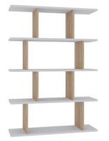 Kalune Design Knygų lentynos Harmon - Oak, Baltas