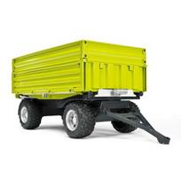 dumperis - Priekaba Bruder Fliegl Three Way Dumper 02203, žalia - 6 nuotrauka