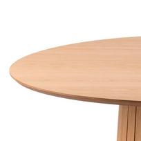 azuolo faneruote - Valgomojo stalas Actona Christo Round, ąžuolo, 1200 mm x 1200 mm x 750 mm - 2 nuotrauka