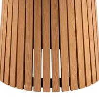 azuolo faneruote - Valgomojo stalas Actona Christo Round, ąžuolo, 1200 mm x 1200 mm x 750 mm - 6 nuotrauka