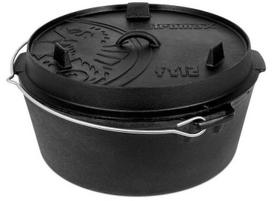 ketaus kojos - Petromax Cast Iron Boiler FT12-T Without Legs - 1 nuotrauka