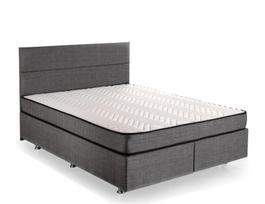 kalune design love - Kalune Design Dvigubas čiužinys, bazė ir galvos Sidabrinė - pilka (150 x 200) - 1 nuotrauka