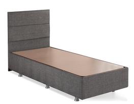 kalune design love - Kalune Design Vienas čiužinys, bazė ir galvos Sidabrinė - pilka (90 x 190) - 2 nuotrauka