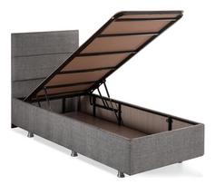 kalune design love - Kalune Design Vienas čiužinys, bazė ir galvos Sidabras - pilka (80 x 180) - 3 nuotrauka