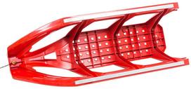 plastikines rogutes - Prosperplast Tatra Sledge With Rope Red IST-R444 - 2 nuotrauka