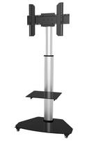 lcd stovas - Techly ICA-TR3SL reklaminio ekrano laikiklis 177,8 cm (70") Sidabras - 1 nuotrauka