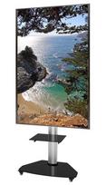 lcd stovas - Techly ICA-TR3SL reklaminio ekrano laikiklis 177,8 cm (70") Sidabras - 3 nuotrauka