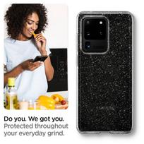 samsung galaxy s20 ultra deklas - Spigen Liquid Crystal Back Case For Samsung Galaxy S20 Ultra Glitter Crystal - 14 nuotrauka