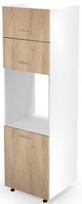 Halmar Kitchen Bottom Cabinet Vento DP-60/214 White/Honey Oak