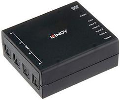Lindy Automatischer Audioumschalter Toslink 4 Port