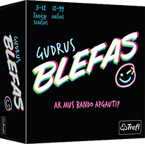 blefas - TREFL Žaidimas Gudrus blefas (Lietuvių kalba) - 1 nuotrauka