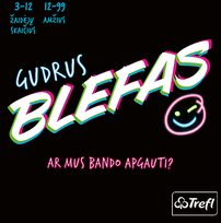 blefas - TREFL Žaidimas Gudrus blefas (Lietuvių kalba) - 6 nuotrauka