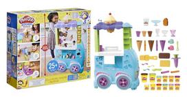 modelinas - Modelinas Hasbro Play-Doh Kitchen Creations Ultimate Ice Cream Truck, įvairių spalvų - 2 nuotrauka