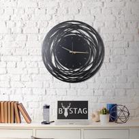 stalinis laikrodis - Sieninis kvarcinis laikrodis Wallity XL, juoda, 700 mm - 7 nuotrauka