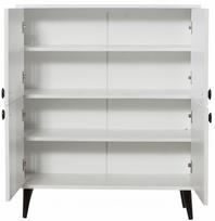 balta juoda komoda - Kalune Design Daugiafunkcinė kabinetas Fas - 3 nuotrauka