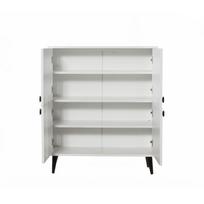 balta juoda komoda - Kalune Design Daugiafunkcinė kabinetas Swan - 3 nuotrauka