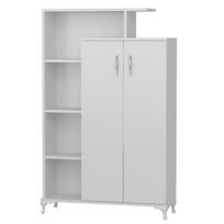komoda 140 - Kalune Design Daugiafunkcinė kabinetas Sanat - Baltas - 4 nuotrauka