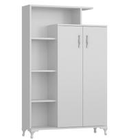 komoda 140 - Kalune Design Daugiafunkcinė kabinetas Sanat - Baltas - 5 nuotrauka