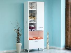 komodas spintos - Kalune Design Daugiafunkcinė kabinetas Sezen - Baltas - 2 nuotrauka